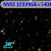 NVSS J233956+543629