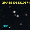 2MASS J05331067+0007533