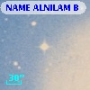 NAME ALNILAM B
