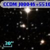CCDM J00048+5510A