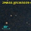 2MASS J05365039-0451152