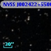 NVSS J002422+550635