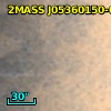 2MASS J05360150-0538305