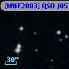 [MWF2003] QSO J0530-2503 abs 2.8114