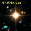 V* V754 Cas
