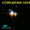 CCDM J05365-3353B