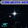 CCDM J05374-4429B