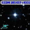 CCDM J05437+4333AB
