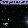 NVSS J053903+425742
