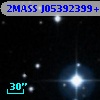 2MASS J05392399+3539283