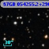 87GB 054255.2+290822