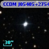 CCDM J05405+2754B
