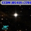 CCDM J05418+2701AB