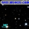 NVSS J054435+260038