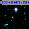 CCDM J05476+2339B