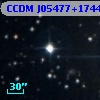 CCDM J05477+1744AB