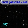 NVSS J054203+143120