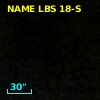 NAME LBS 18-S