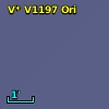 V* V1197 Ori