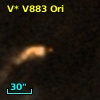 V* V883 Ori