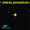 2MASS J05400520-0638000