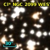 Cl* NGC 2099   WEST      V