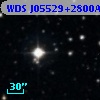 WDS J05529+2800AB