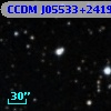 CCDM J05533+2419B