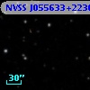 NVSS J055633+223613