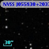 NVSS J055830+203755