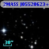 2MASS J05520623+1555239