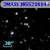 2MASS J05521814+1551281