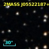 2MASS J05522187+1554120
