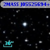 2MASS J05525694+1228214