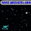 NVSS J055429+104426