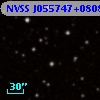 NVSS J055747+080809