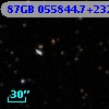 87GB 055844.7+232554