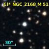 Cl* NGC 2168      M      51