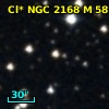 Cl* NGC 2168      M      58