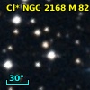 Cl* NGC 2168      M      82