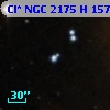 Cl* NGC 2175      H     157