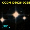 CCDM J06026-0028AB
