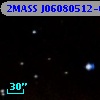 2MASS J06080512-0618348