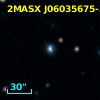 2MASX J06035675-3922570
