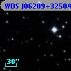 WDS J06209+3250AB