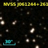 NVSS J061244+261437