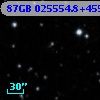 87GB 025554.8+455237