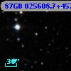 87GB 025608.7+452113
