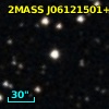 2MASS J06121501+2511347