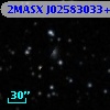 2MASX J02583033+4603541